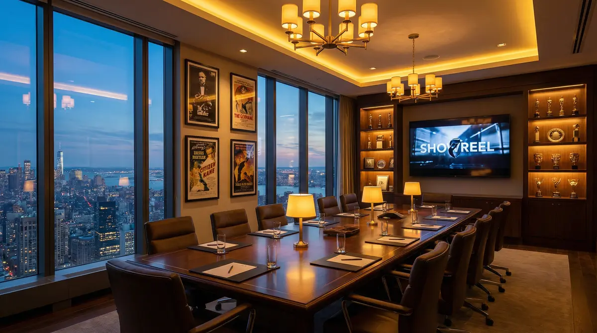 黑料不打样 投资合作会议室